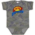 thumbnail image 3 of Inktastic Little Brother Superhero Boys Baby Bodysuit, 3 of 5
