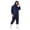 Navy Blue, variant on Unisex Hooded Raincoat Work Jumpsuit Rain Suit One Piece Coveralls Rainwear Waterproof Overalls Army Green 175
