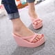 thumbnail image 1 of Zapatillas de moda para mujer, sandalias de plataforma, Sandalias de tacón alto, zapatos de verano para mujer, chanclas de playa, chanclas sólidas, zapatillas 2022 para mujer Tan Jianjun unisex, 1 of 2