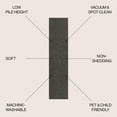 thumbnail image 4 of JONATHAN Y WASHABLE 2 x 8 Runner Rug, Twyla - Dark Gray, WSH300I-28, 4 of 10