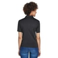 thumbnail image 2 of UltraClub Ladies' Cool & Dry 8-Star Elite Performance Interlock Polo 2XL BLACK, 2 of 3