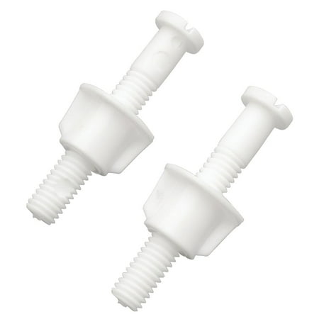 

2PK Do it 3/8 x 2-1/2 White Plastic Toilet Seat Hinge Bolt