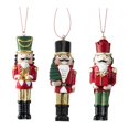 thumbnail image 4 of 3 piezas de adornos navideños de cascanueces para decoración del hogar, accesorios para árboles de Navidad hechos a mano, figuras colgantes para, 4 of 8