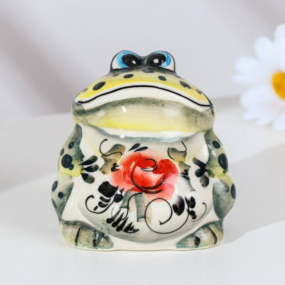 Frog Ceramic Figurine