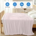 thumbnail image 4 of Farmhouse Pink White Striped Cooling Blanket, Lightweight Breathable Summer Throw Blanket with Double Sided Cold Effect, Modern Stripes Picnic Beach Blankets Bed Sheet for Hot Sleepers 30"x40", 4 of 8