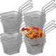 thumbnail image 1 of Fry Basket French Fry Holder Chip Mini Basket Food Baskets for Serving Reusable Fries Holder Deep Fryer for Home, 1 of 5