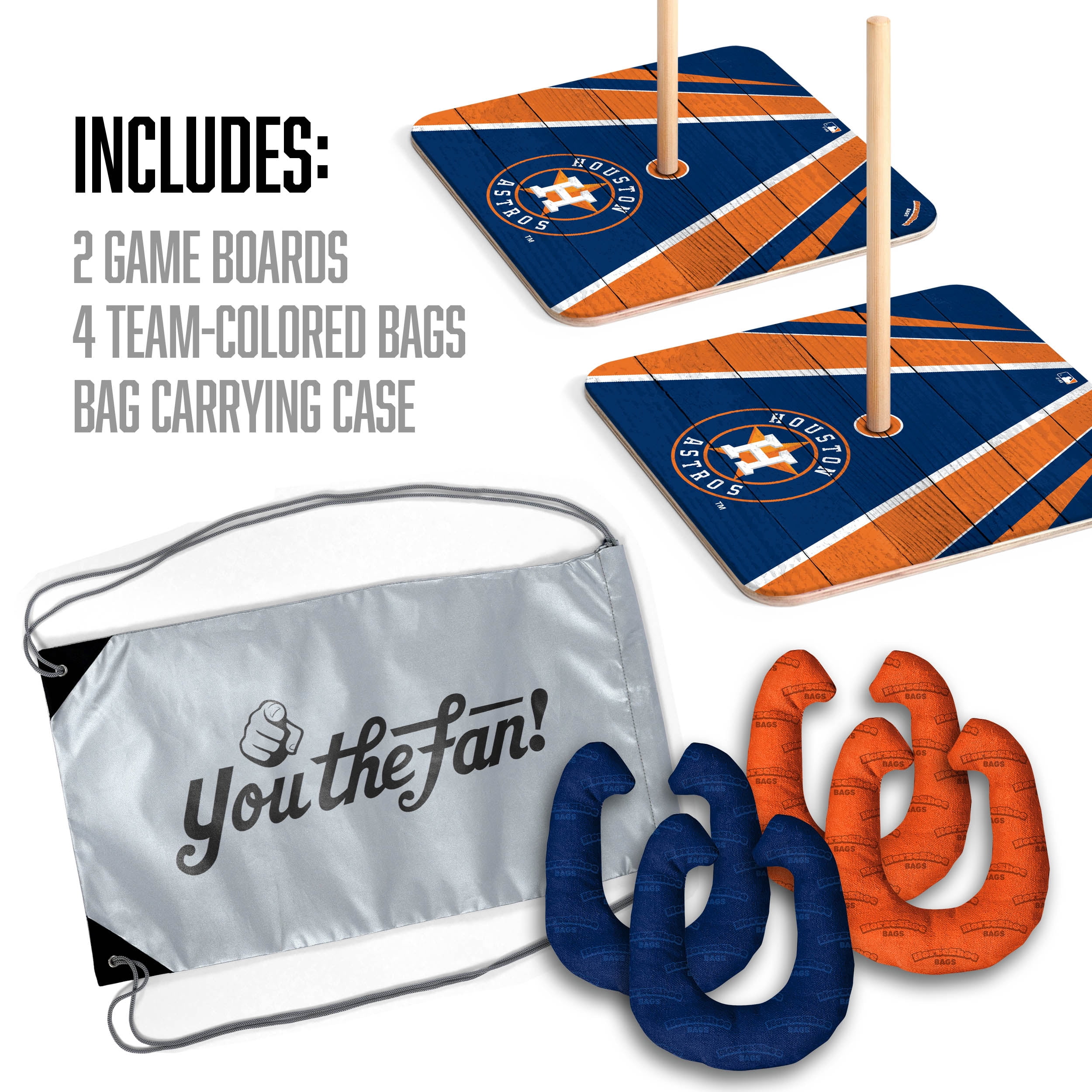YouTheFan MLB Houston Astros Horseshoe Bags