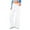 White, variant on Seductiva Sales Today Jeans for Women Women's Baggy High Waist Wide Leg Jeans Trendy Work Casual Straight Denim Pants