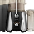 thumbnail image 2 of Extractor de Jugos Oster JusSimple, Filtro de Fácil Limpieza, Acero y Negro, 2 of 4
