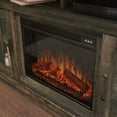 thumbnail image 2 of Sauder Sauder Select Media Fireplace, Carbon Oak®, 426164, 2 of 9