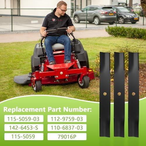 Replacement for Toro Timecutter 50 Inch Blades 110-6837-03 75755