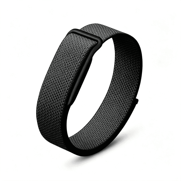 DESIGNICE Stretch Nylon Loop Band Compatible with Air, Soft Breathable Woven Sport Strap, Adjustable Elastic Replacement Wristband for Men &Amp; Women