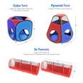thumbnail image 2 of Paquete Play Tent and Tunnel Playz Red & Blue para niños, 2 of 9