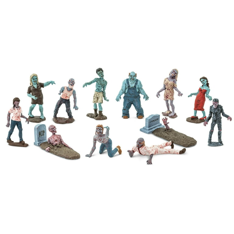 Safari Ltd. Zombies Super Toob - Miniature Zombie Figures for