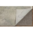 thumbnail image 6 of 8' X 10' Gray Black and Brown Abstract Power Loom Area Rug, 6 of 9
