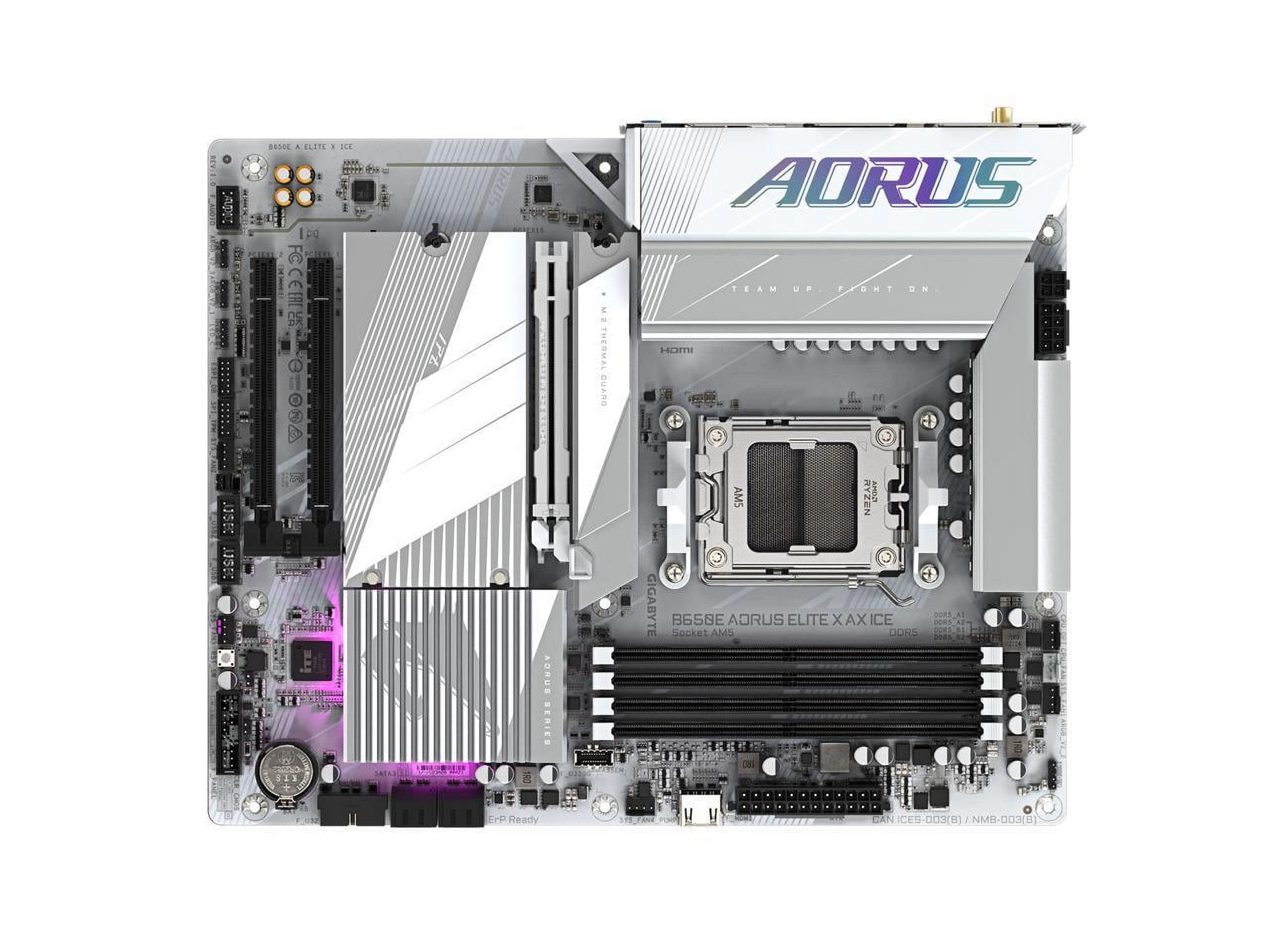 gigabyte B650 Aorus elite ax ice 美品 Png