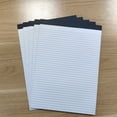 thumbnail image 2 of Blocs de notas legales de oficina, 20 hojas por bloc de notas, bloc de notas microperforado, papel de cuaderno para la escuela, la universidad, la oficina, los negocios, 2 of 5
