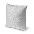thumbnail image 3 of Snake Print Grey Accent Pillow by Kavka Designs, 3 of 5