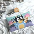 thumbnail image 5 of Lsque Bluey Pattern Bedding Waterproof Pillow Protector Zippered Queen – Bed Bug Proof Pillow Encasement-16"x24", 5 of 6