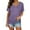 002_Purple, variant on YEJIMAN Short Sleeve T-shirt, Green T-Shirts For Women, Short Sleeves V Neck Plain Color Soft Loose Fitting Summer T Shirts Women, Big & Tall