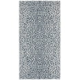 thumbnail image 2 of Safavieh Courtyard Karina Animal Indoor/Outdoor Area Rug, Ivory/Navy, 2'7" x 5', 2 of 16