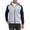 Light Gray, variant on KIHOUT Fall and Winter Mens Coat Men's Fashion Casual Blocking Color Zipper Pockets Long Sleeve Hooded Casual Outwear