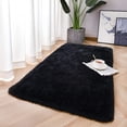 thumbnail image 3 of Alfombra Chicrug, 61 x 122 cm, suave y antideslizante, color negro, 3 of 6