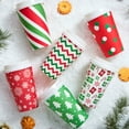 thumbnail image 4 of Joyfy 72 Pcs Christmas Disposable Paper Cups, 16 oz Xmas Dinnerware Cups With Cup Sleeves and Lids, 6 Designs Hot/Cold Beverages Tableware for Holiday Party Supplies, 4 of 8