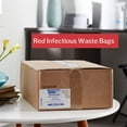 thumbnail image 5 of McKesson Infectious Waste Bags, 1.25 mil, Red, 30-33 gallons, 31 in x 41 in, 250 Ct, 5 of 11
