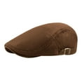 thumbnail image 2 of Mens Breathable Mesh Summer Newsboy Beret Ivy Cabbie Flat Cap, 2 of 2