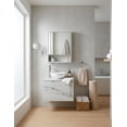 thumbnail image 4 of Mueble para Baño Completo con Lavamanos, Monomando y Botiquín con Espejo, Gabinete Moderno con Almacenamiento Amplio, Diseño Elegante y Funcional., 4 of 6