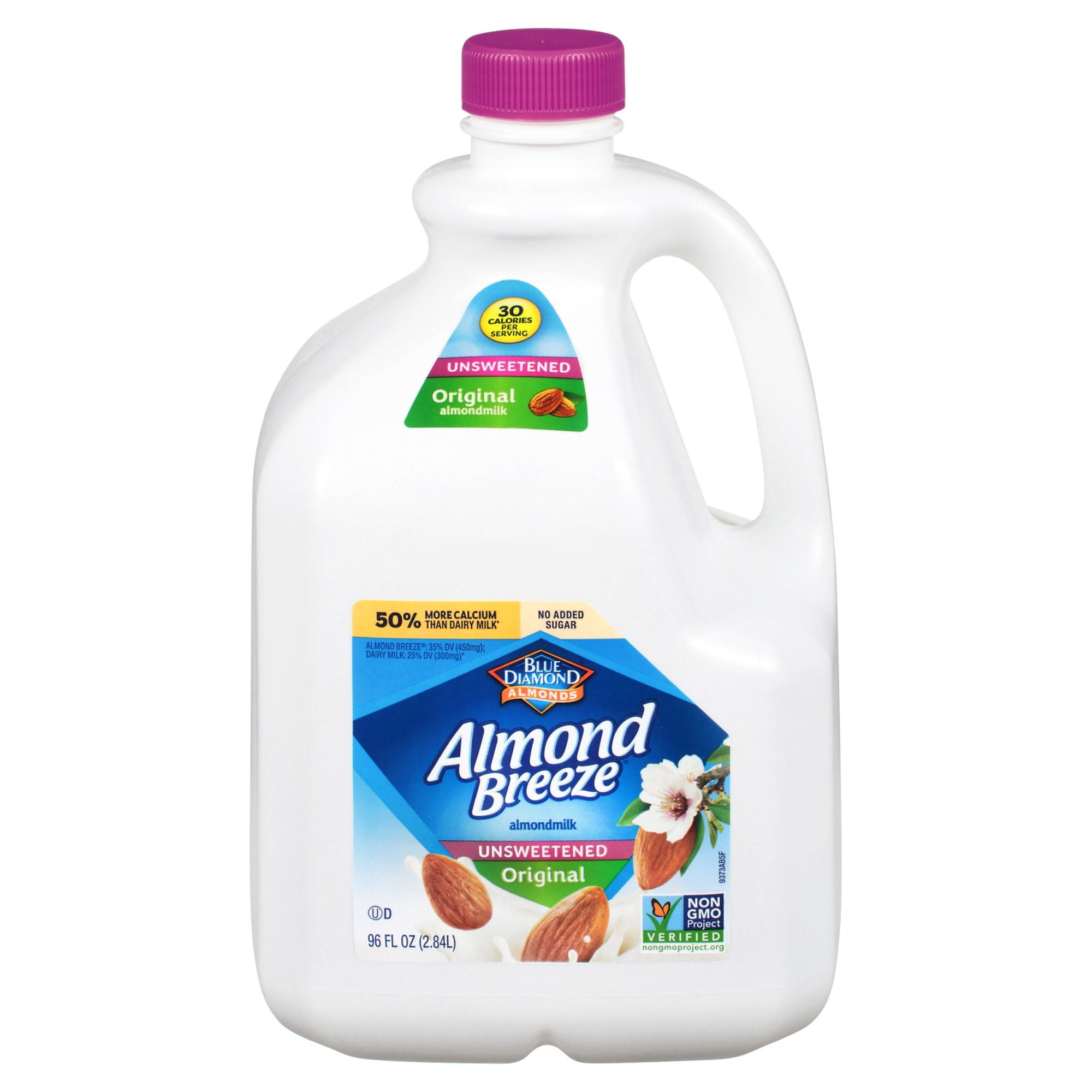Almond Breeze Unsweetened Original Almond Milk, 96 oz