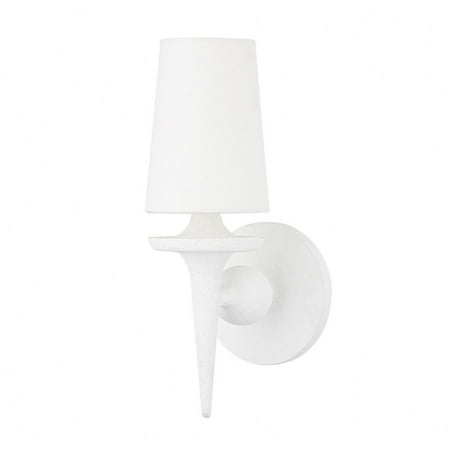 

1 Light Wall Sconce-White Finish Bailey Street Home 116-Bel-4569097