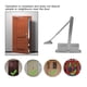 thumbnail image 4 of Cierrapuertas hidráulico ANGGREK automático Soporte de carga grande poco ruido para puertas residenciales, 4 of 8