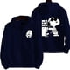thumbnail image 3 of Snoopy-Sudadera con capucha y cremallera para hombre y mujer, chaqueta de dibujos animados de Anime, de gran tamaño, color gris, a la moda, para primavera y otoño, novedad de 2024, 3 of 5