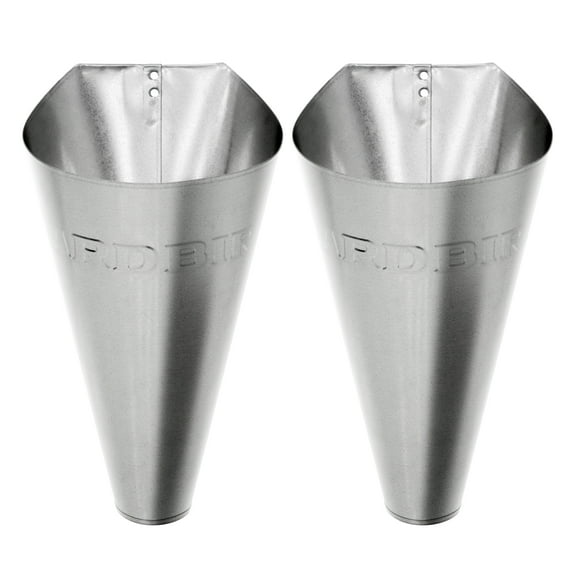Yardbird Medium Poultry Restraining Cone, 2 Pack, Galvanized Steel Material, Model: 43650
