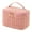 Pink, variant on TZYUDK Beige Large Capacity Makeup Bag Travel Portable High Beauty Small Bag Cosmetic Storage Bag Portable Wash Bag Affordable Useful Cloth