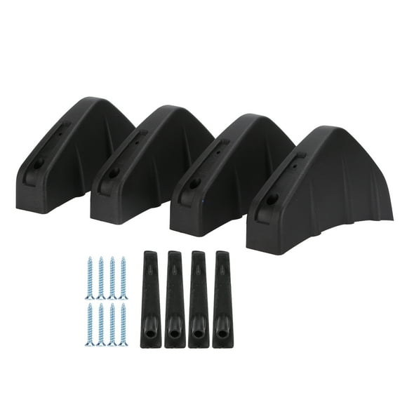 Rear Bumper Lip,4pcs Rear Bumper Lip Rear Bumper Spoiler Rear Bumper Guard Sleek Aesthetic