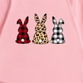 thumbnail image 4 of Hiijoy Little Girl's Easter T Shirt Rabbit Prints Short Sleeved T-Shirt Casual Soft Tshirt, 4 of 5