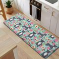 thumbnail image 5 of Cute Pitbull Terriers Dog and Flowers Kitchen Rug Mat,Kitchen Runner Rugs Non Skid Washable,Decorative Kitchen Floor Mats for Kitchen,Sink,Laundry,17"x47.2", 5 of 7