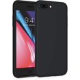 thumbnail image 2 of Compatible with iPhone 8 Plus Case, iPhone 7 Plus Slim Liquid Silicone Full Covered Soft Gel Rubber Case Cover for iPhone7 Plus/iPhone 8 Plus 5.5 inch-Black, 2 of 11