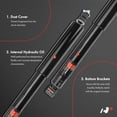 thumbnail image 2 of A-Premium Rear Pair (2) Shock Absorber Compatible with Ford F-150 F150 2000-2003, F-250 F250 1997-1999, F-150 Heritage 2004-2004, RWD, Driver and Passenger Side, 2 of 6