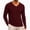 Wine, variant on XuJwPNcy Men's T Shirts Long Sleeve Tops with Thumbhole Soft Casual V Neck Basic Tee(White,X-Large)