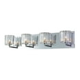 thumbnail image 1 of Alico Sprocket Luminaire de Meuble-Lavabo à 4 Lumières en Chrome, 1 of 3