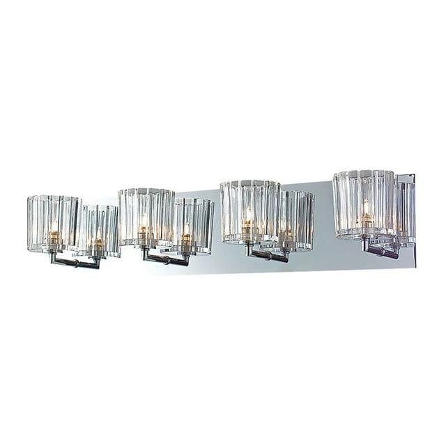 Alico Sprocket Luminaire de Meuble-Lavabo à 4 Lumières en Chrome