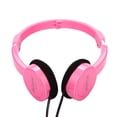 thumbnail image 2 of Djiypn K-i-d-s Headphones for School Travel, HD Stereo Sound Over-Ear Headphones for Home, Foldable 3.5mm Wired for Phone Computer, Pink, 2 of 7