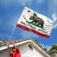 thumbnail image 3 of Yanbooch New California Republic Fallout Flag banner with Grommets Man cave Decor 3x5Feet, 3 of 5