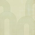 thumbnail image 2 of Barnes, Victoria 12x12 Black Ornate Wood Framed with Double Matting Museum Art Print Titled - Sage Arches IV, 2 of 4
