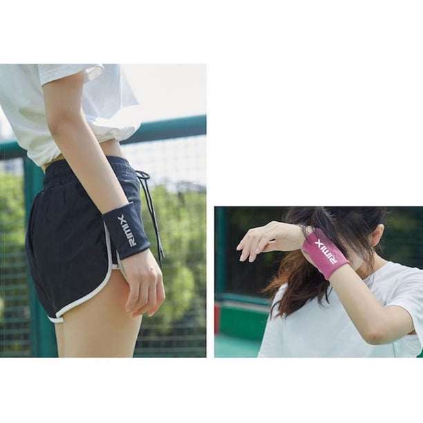 Muñequeras Deportivas Sharpla Unisex Gimnasio para Correr Rojo