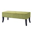thumbnail image 4 of CorLiving Antonio Green Velvet 46" Wide Bench, 4 of 7